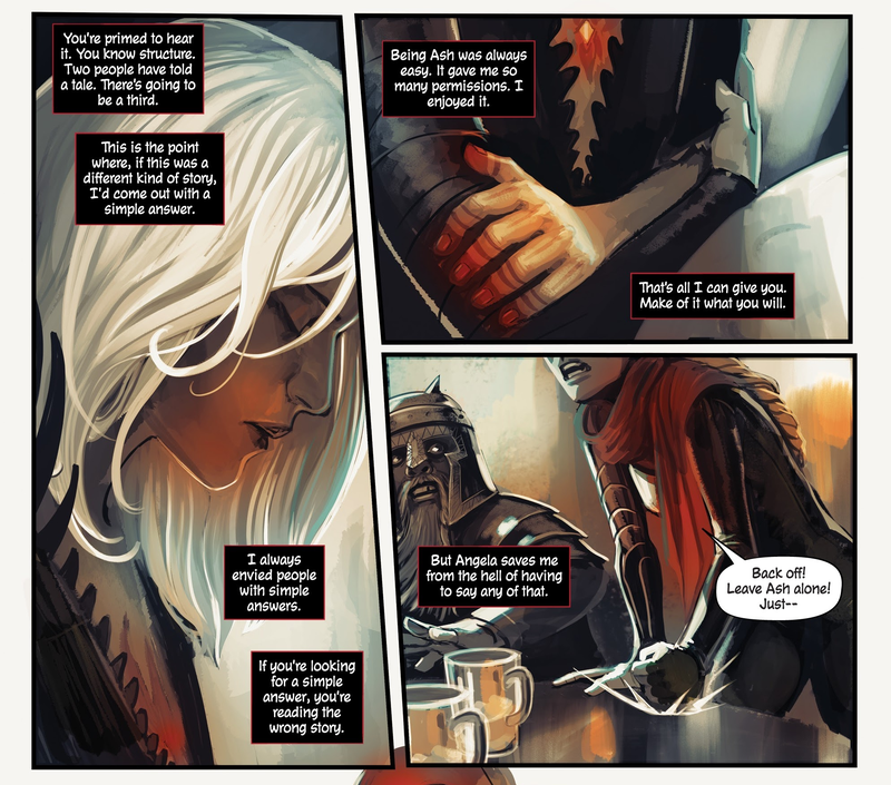 Die’s protagonists are all messed up on some level, both in terms of their fantastical personas and themselves.